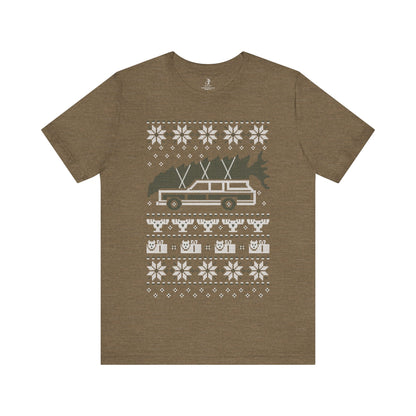 Griswold Family Truckster Christmas Tree Holiday Movie Unisex T-Shirt