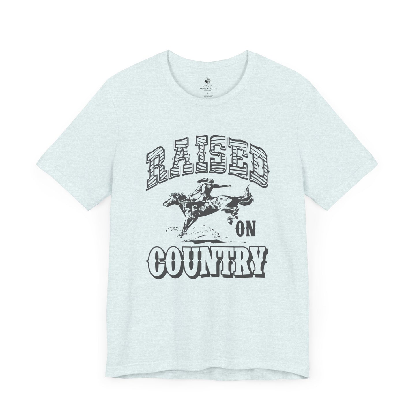 Raised On Country Music Festival Unisex Short Sleeve T-Shirt