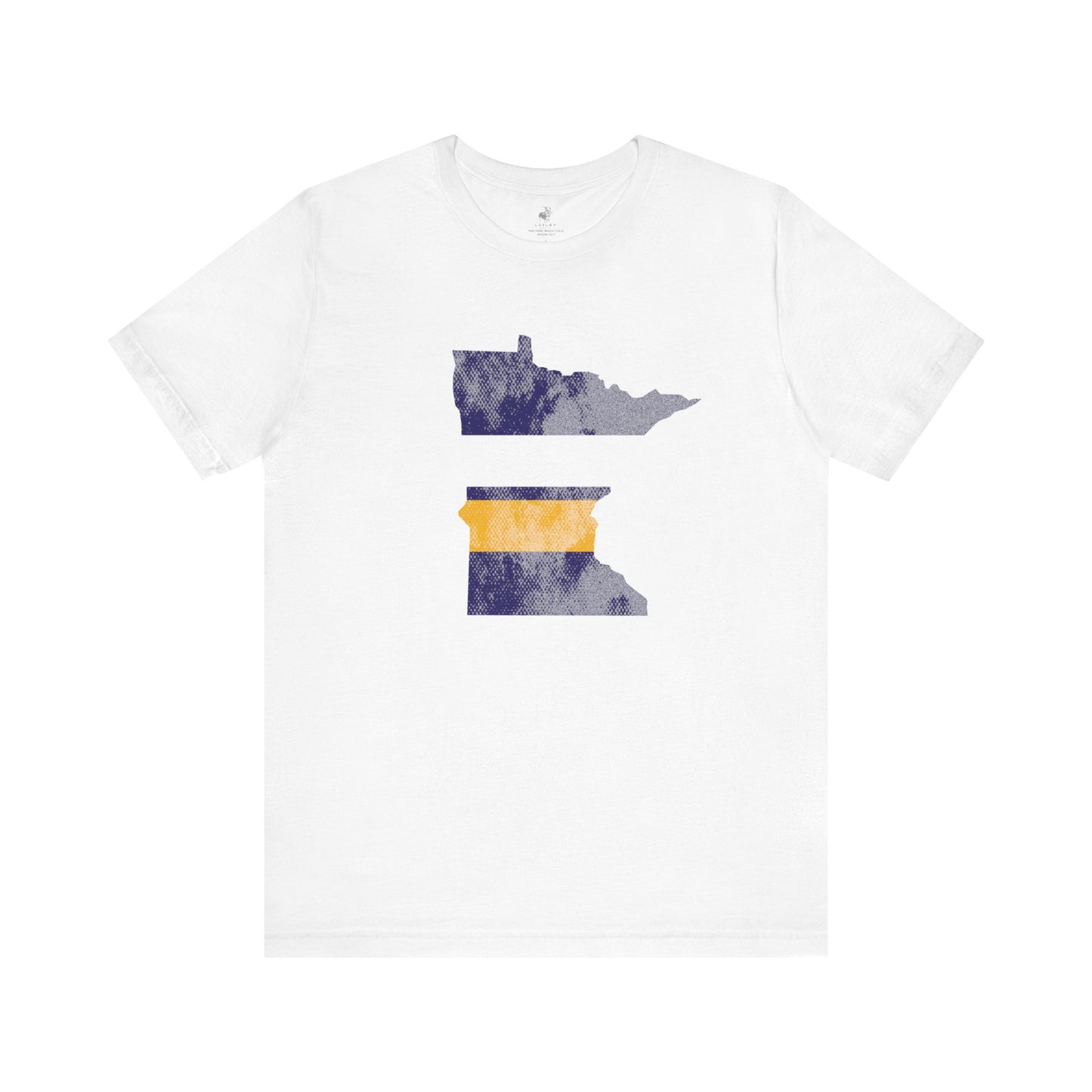 Minnesota State Stripes Football Sunday Tailgate Unisex Short Sleeve TShirt