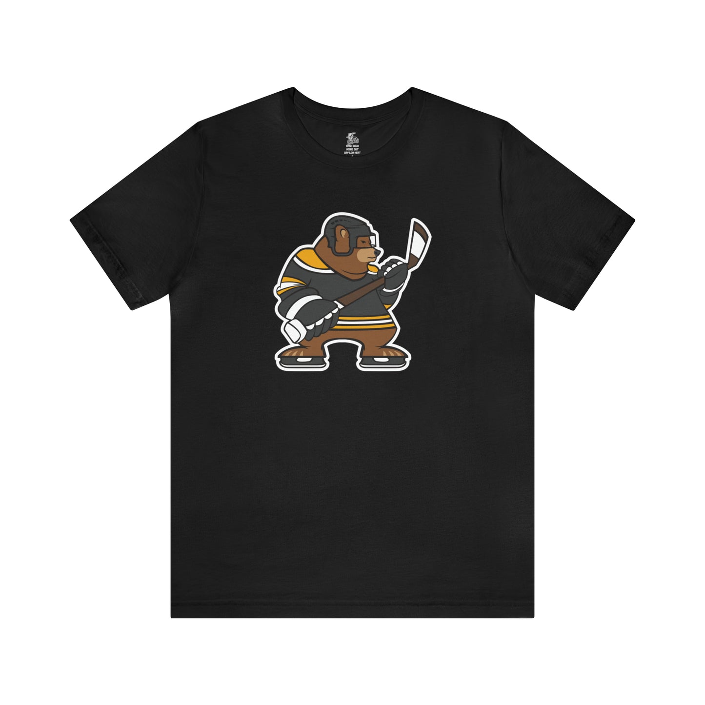 Hockey Bear Unisex Short Sleeve Softstyle T-Shirt