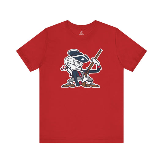 The Fighting Patriot Football Sunday Tailgate Unisex Short Sleeve T-Shirt