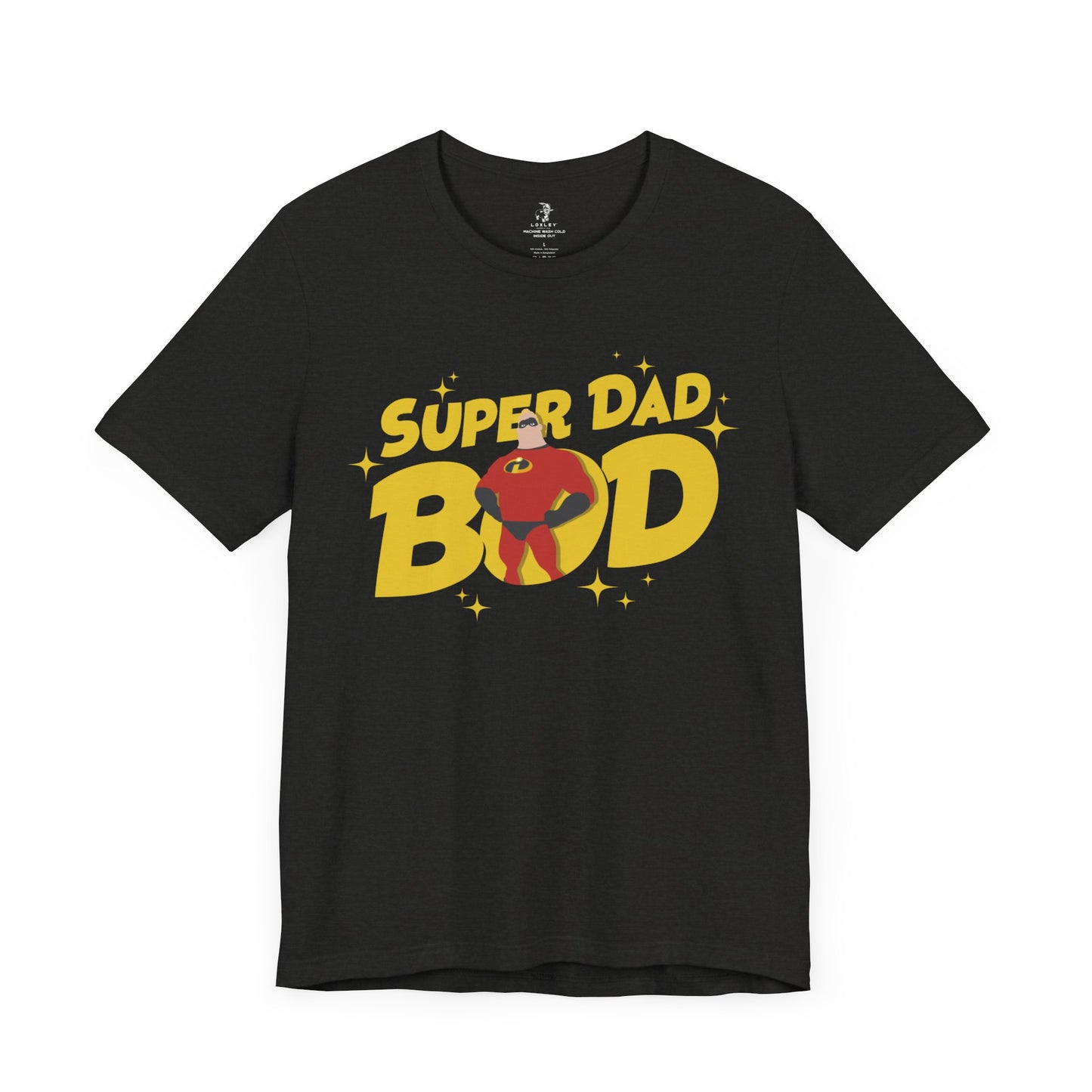 Super Dad Bod Unisex Short Sleeve T-Shirt