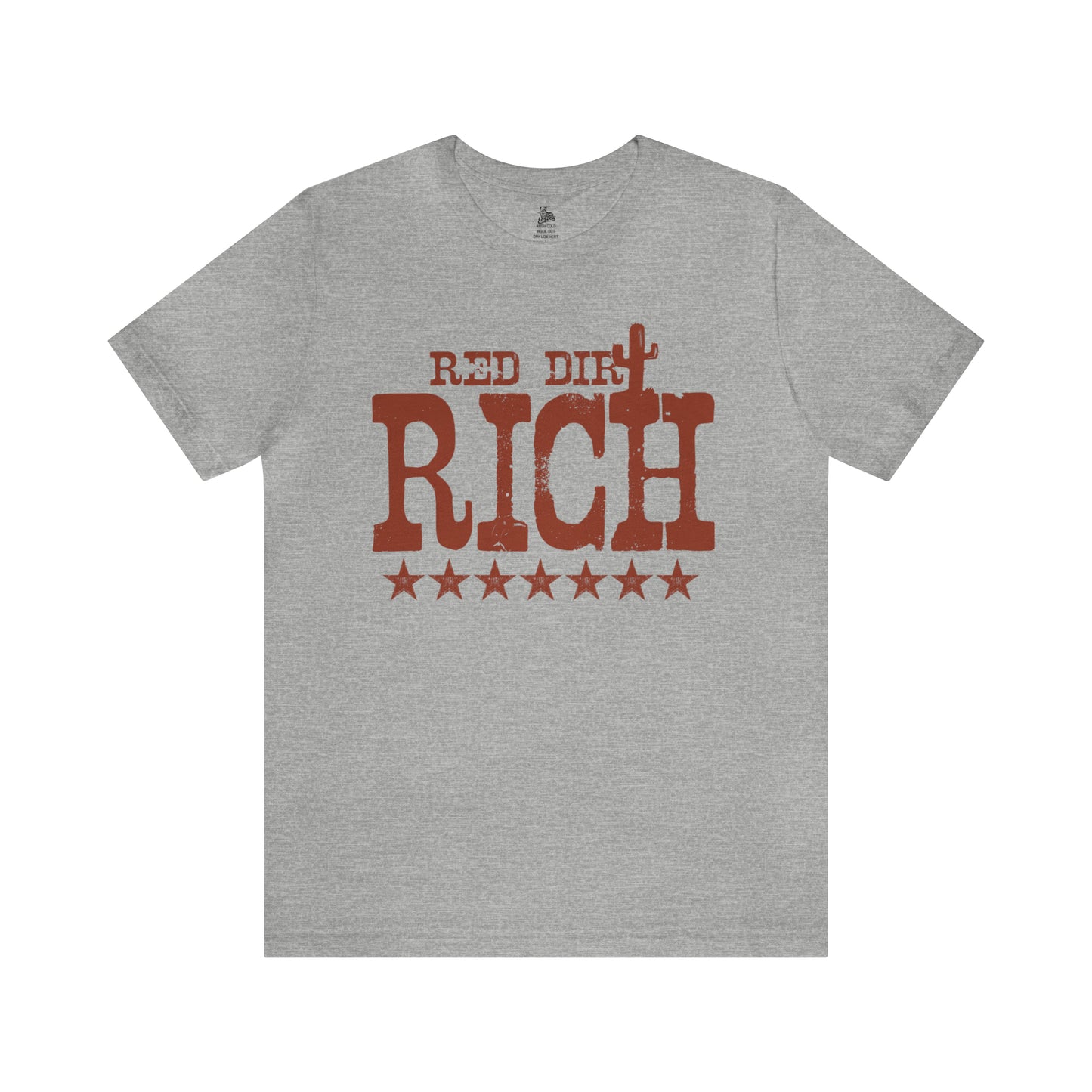 Red Dirt Rich Unisex Short Sleeve Softstyle T-Shirt