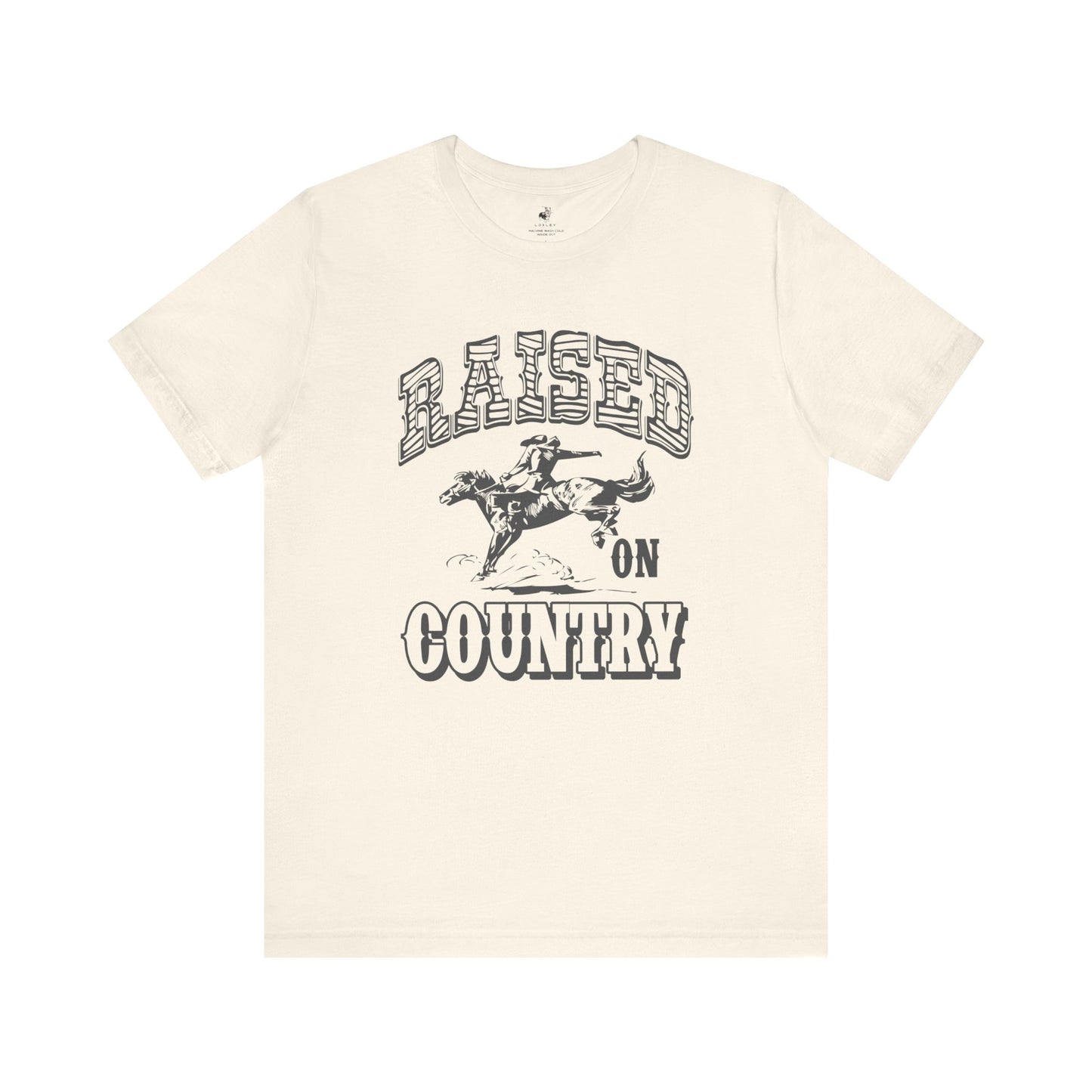 Raised On Country Music Festival Unisex Short Sleeve T-Shirt