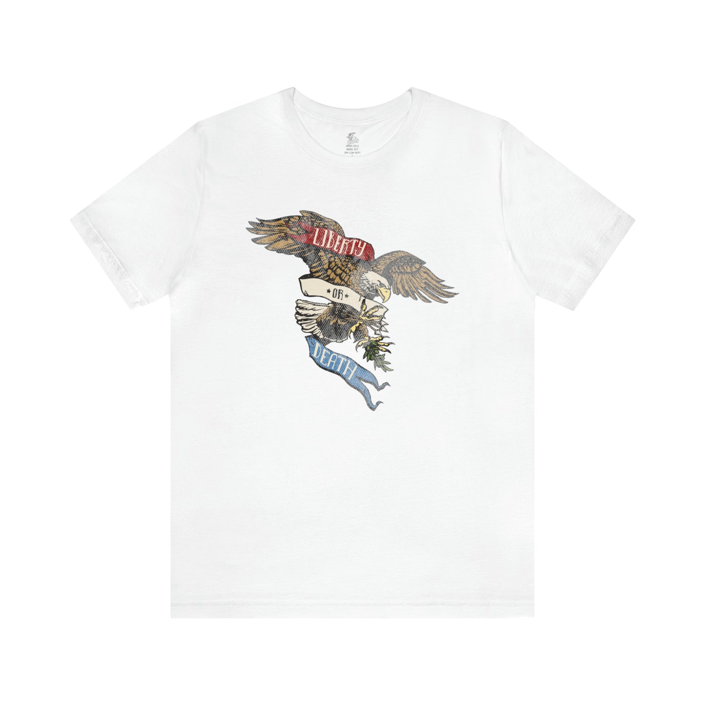 Liberty or Death America Eagle Unisex Short Sleeve Softstyle T-Shirt