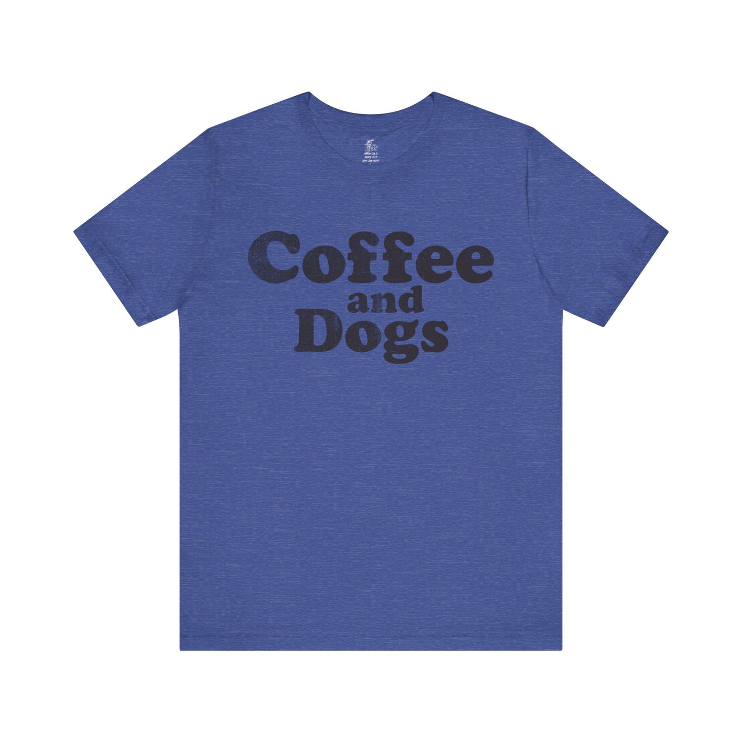 Coffee and Dogs Unisex Short Sleeve Softstyle T-Shirt