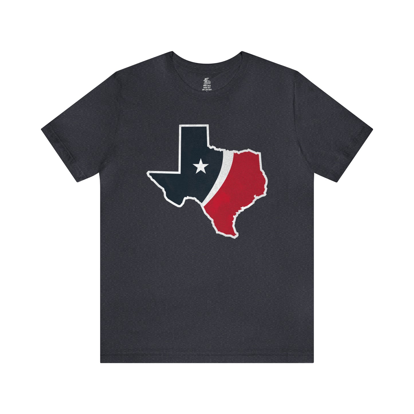 Texans State Stripes Unisex Short Sleeve Softstyle T-Shirt