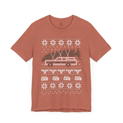 Griswold Family Truckster Christmas Tree Holiday Movie Unisex T-Shirt