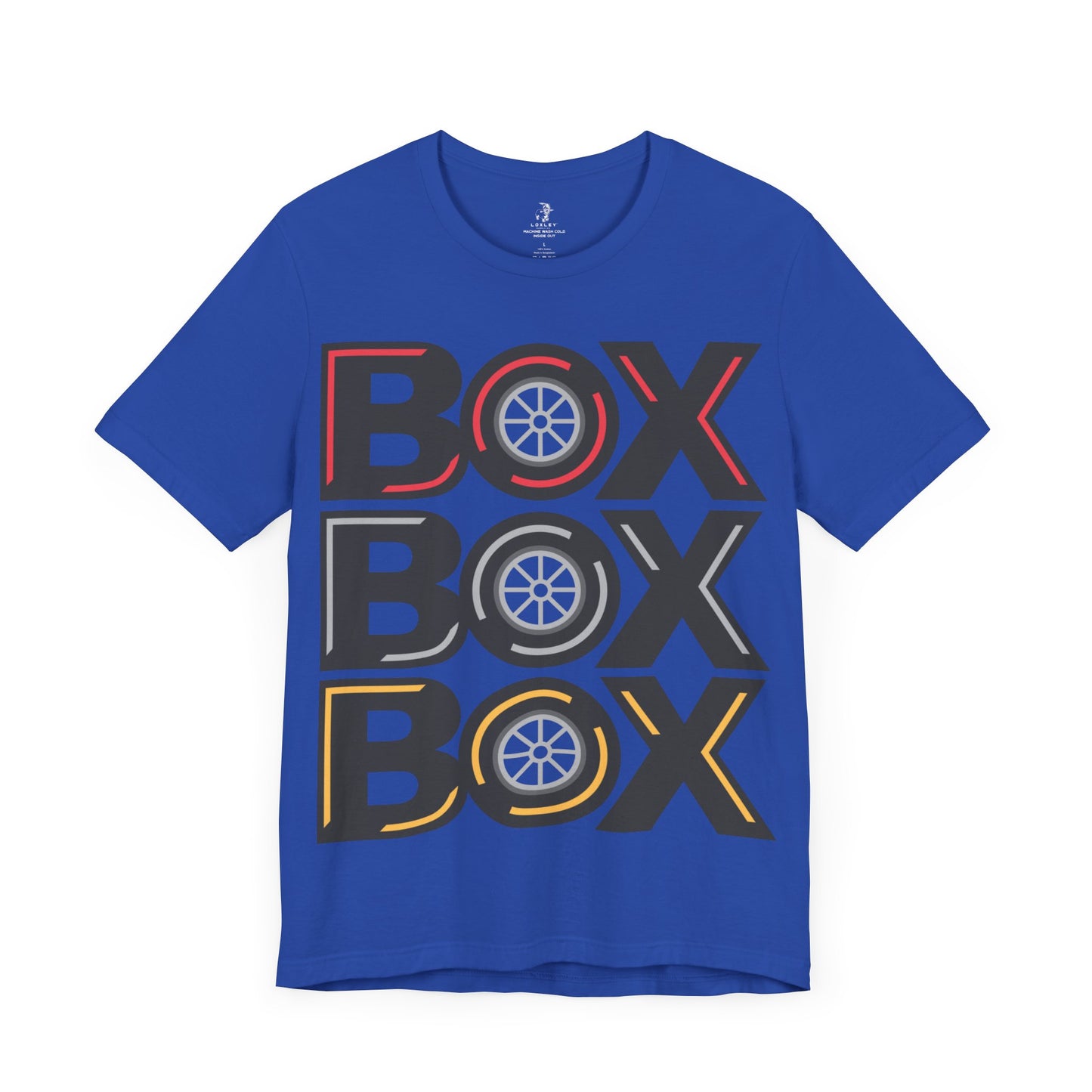 BOX BOX BOX Racing Unisex Short Sleeve T-Shirt