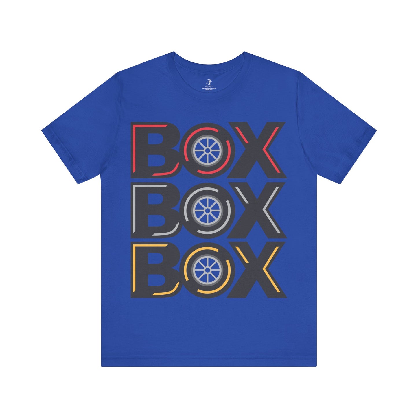 BOX BOX BOX Racing Unisex Short Sleeve T-Shirt