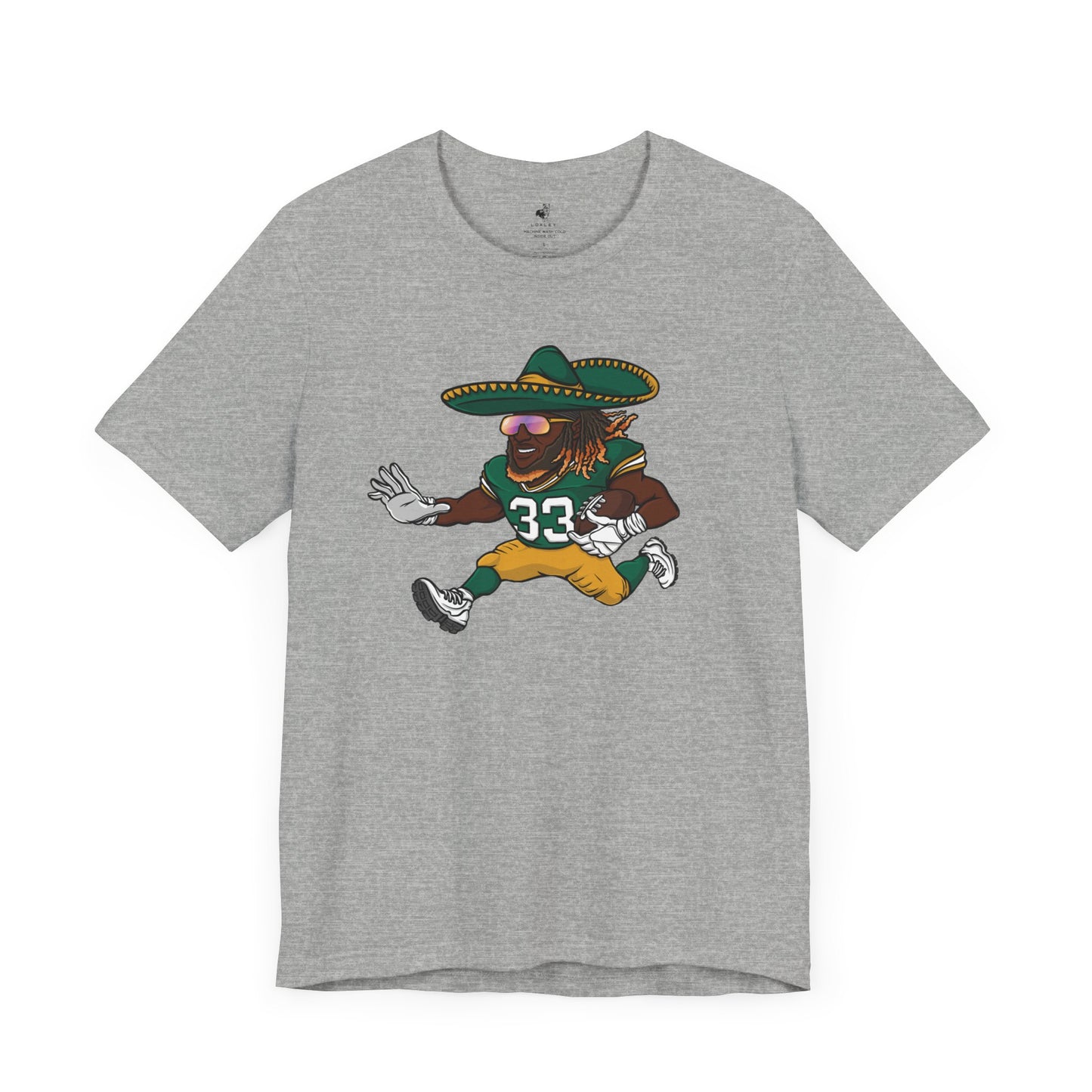 A Jones Green Bay Football Sunday Tailgate Unisex Short Sleeve T-Shirt