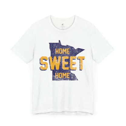 Minnesota Home Sweet Home Football Sunday Tailgate Unisex T-Shirt