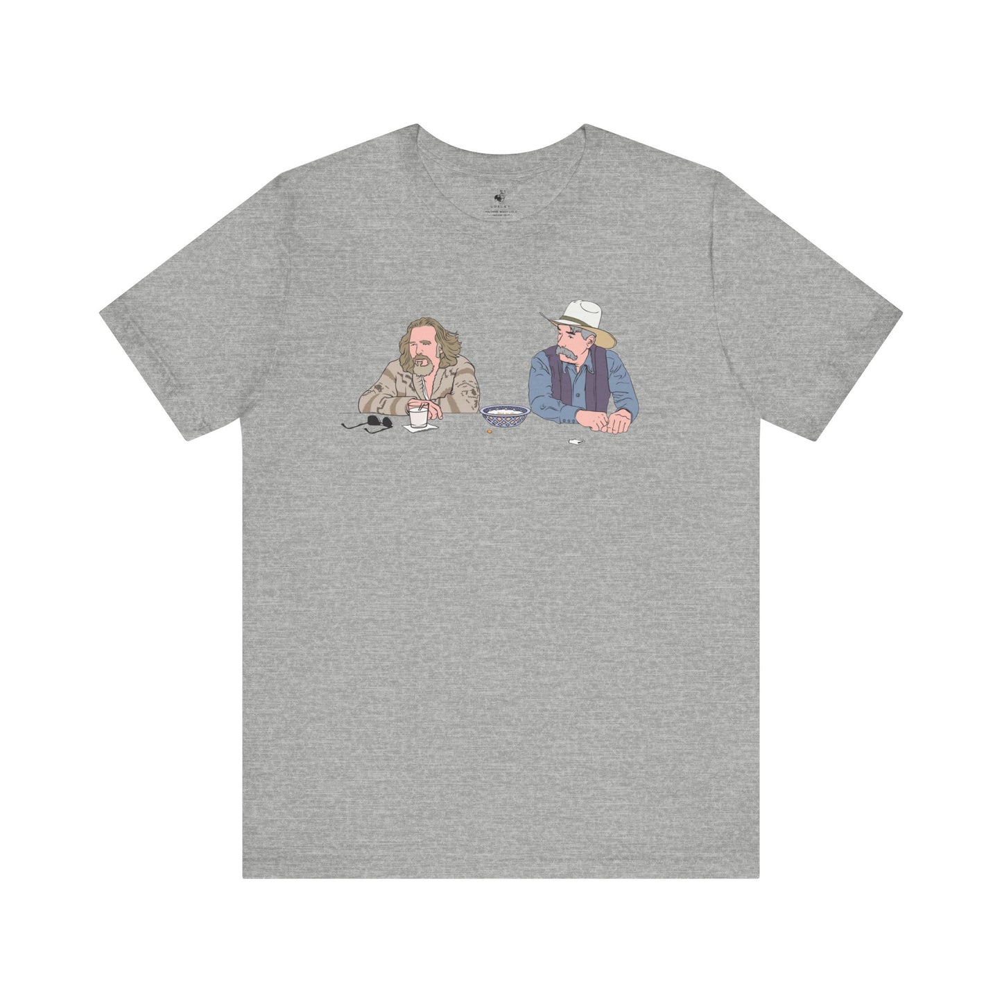 The Stranger and Dude Big LeBowski Unisex Short Sleeve T-Shirt