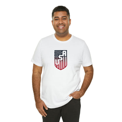 USA Crest Unisex Short Sleeve Softstyle T-Shirt