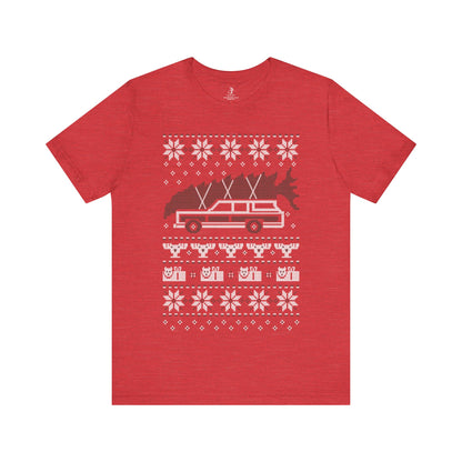 Griswold Family Truckster Christmas Tree Holiday Movie Unisex T-Shirt