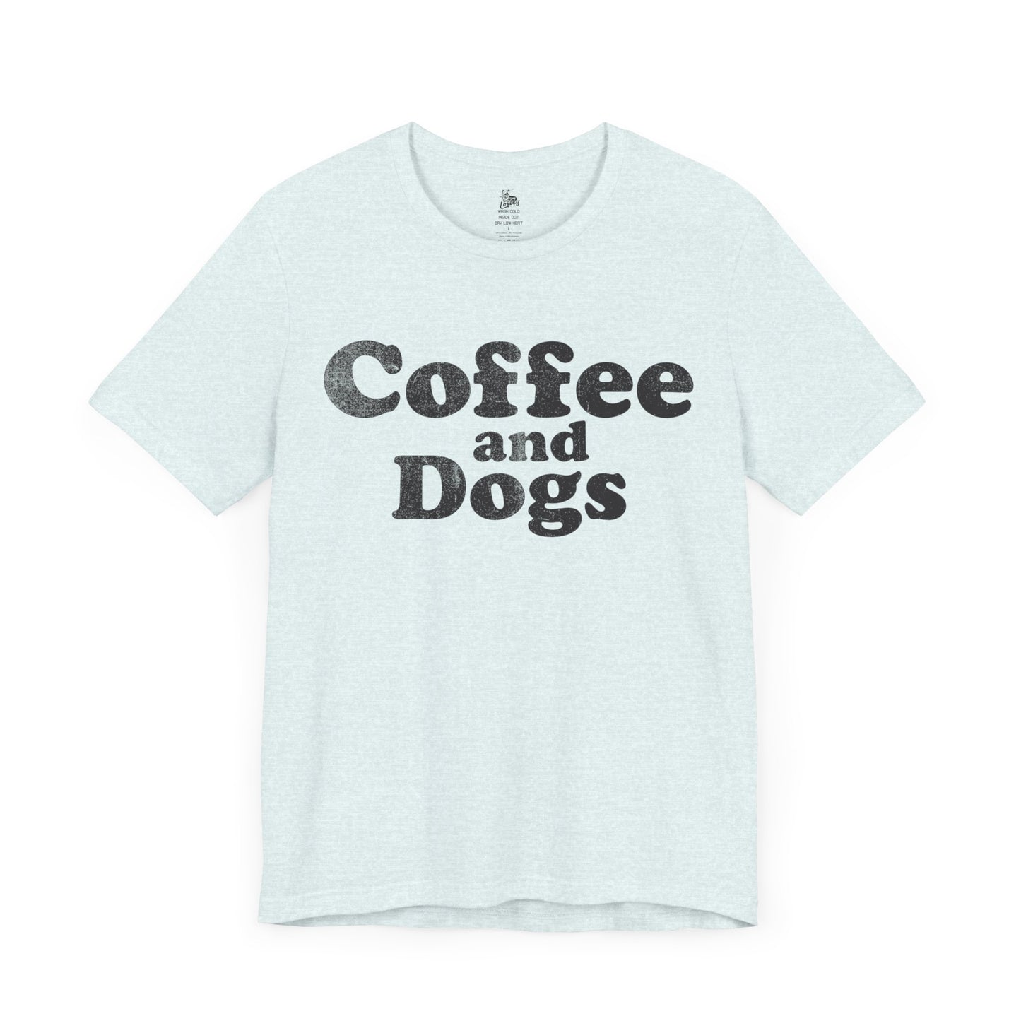 Coffee and Dogs Unisex Short Sleeve Softstyle T-Shirt