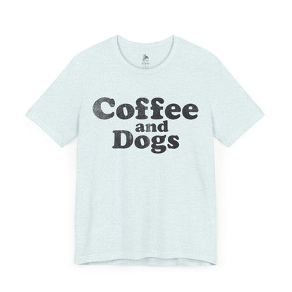 Coffee and Dogs Unisex Short Sleeve Softstyle T-Shirt