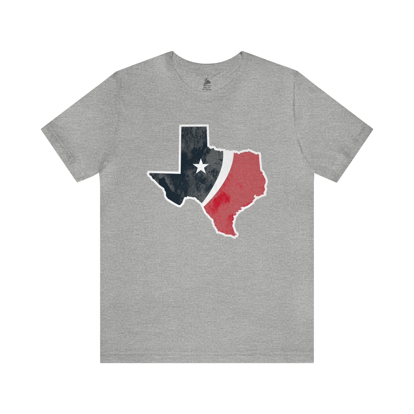 Texans State Stripes Unisex Short Sleeve Softstyle T-Shirt