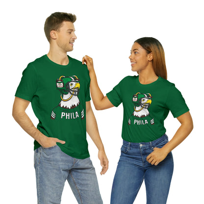 Philly Eagle Beer Dispenser Unisex Short Sleeve Ringspun Softstyle T-Shirt