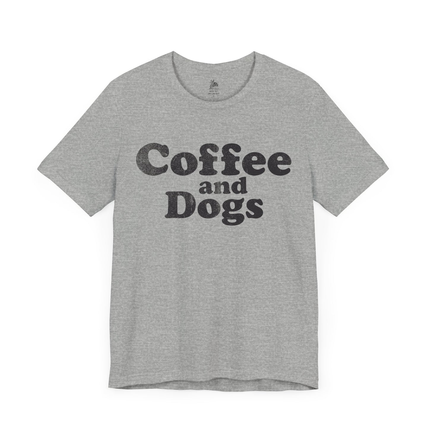 Coffee and Dogs Unisex Short Sleeve Softstyle T-Shirt