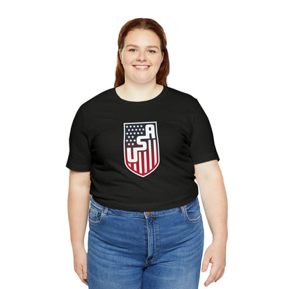 USA Crest Unisex Short Sleeve Softstyle T-Shirt