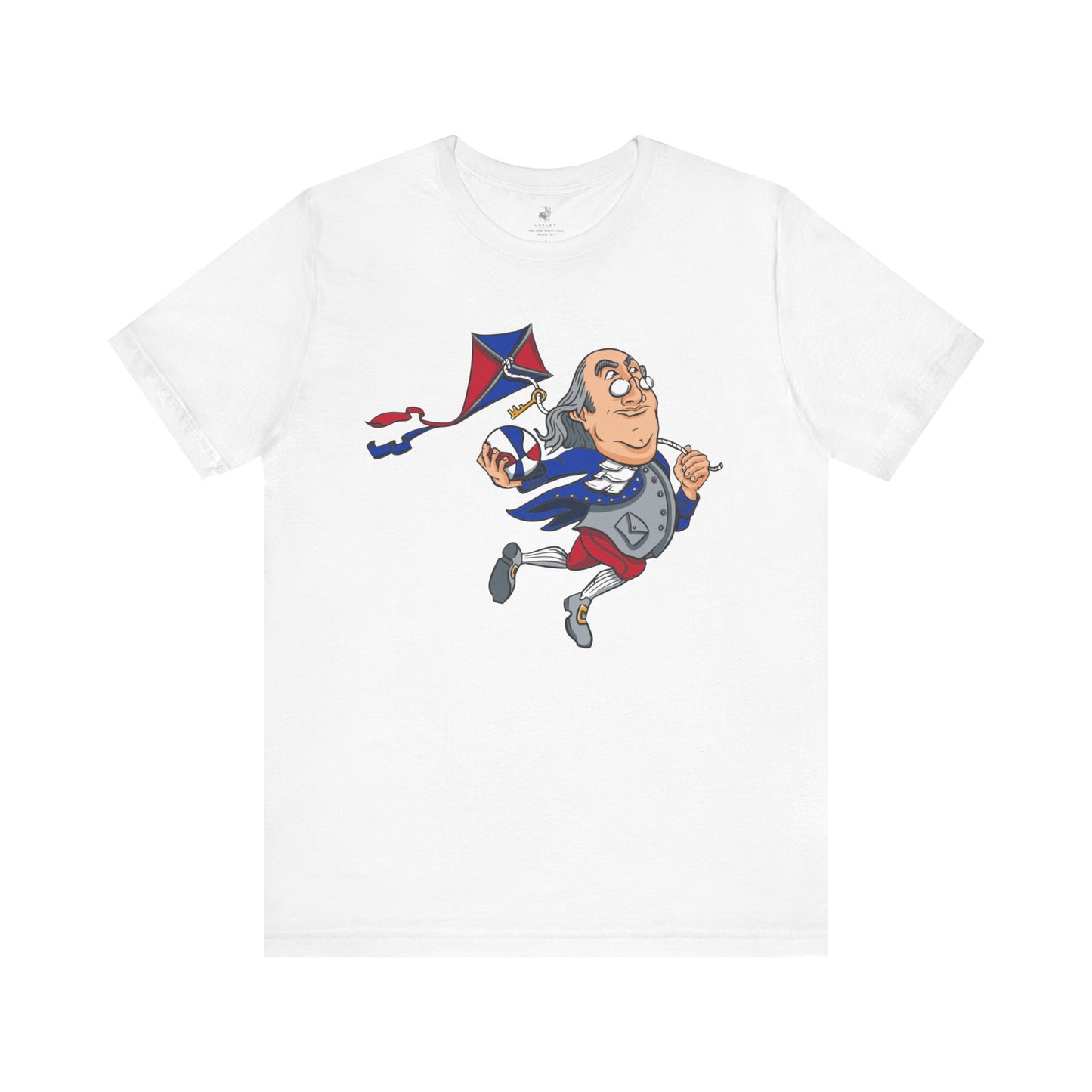 Philadelphia Ben Franklin 76 Basketball Unisex Short Sleeve T-Shirt