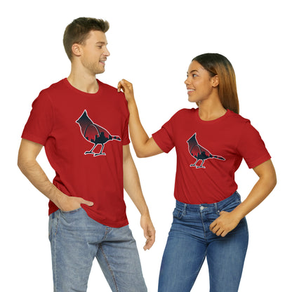 Cardinal City Baseball Unisex Short Sleeve Softstyle T-Shirt