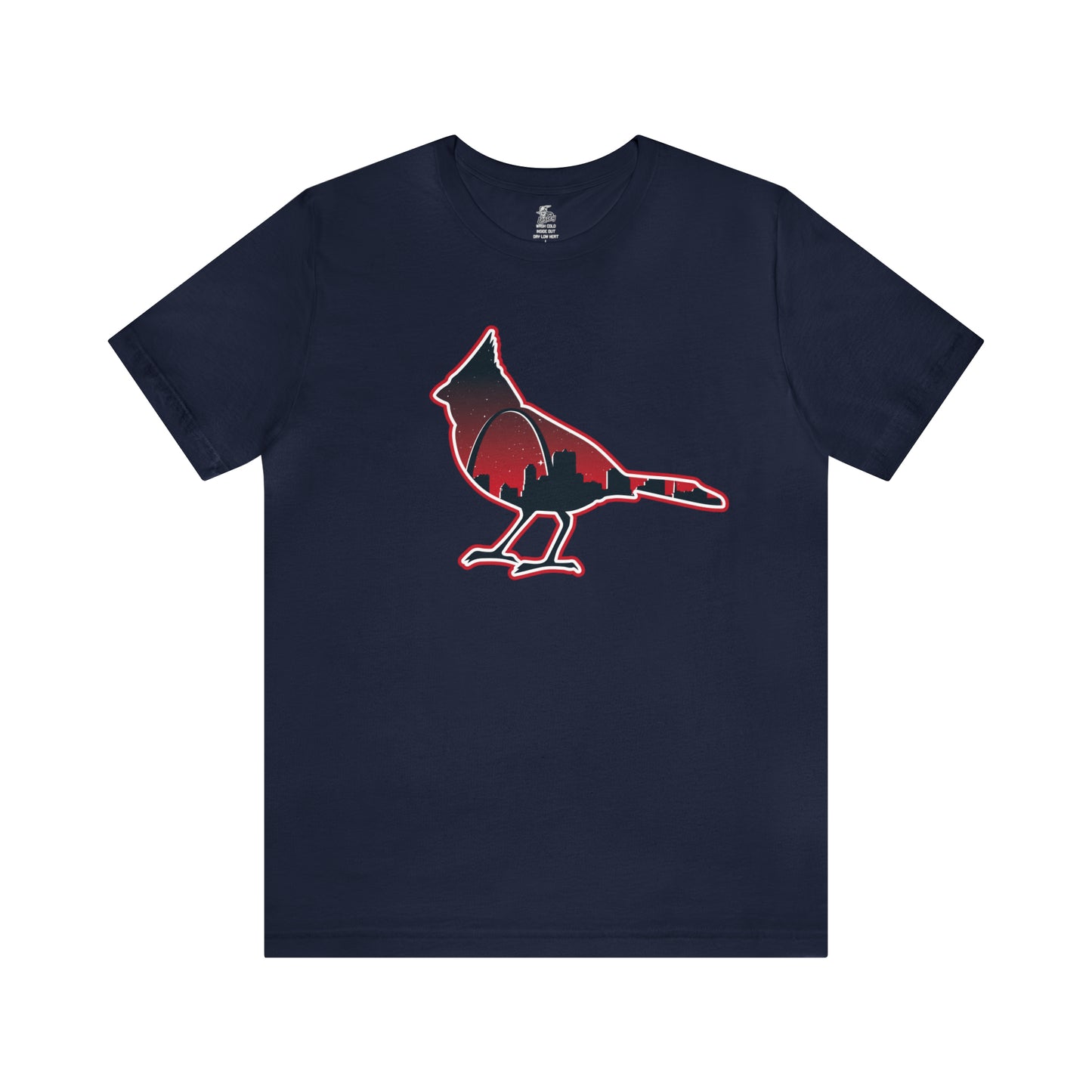 Cardinal City Baseball Unisex Short Sleeve Softstyle T-Shirt