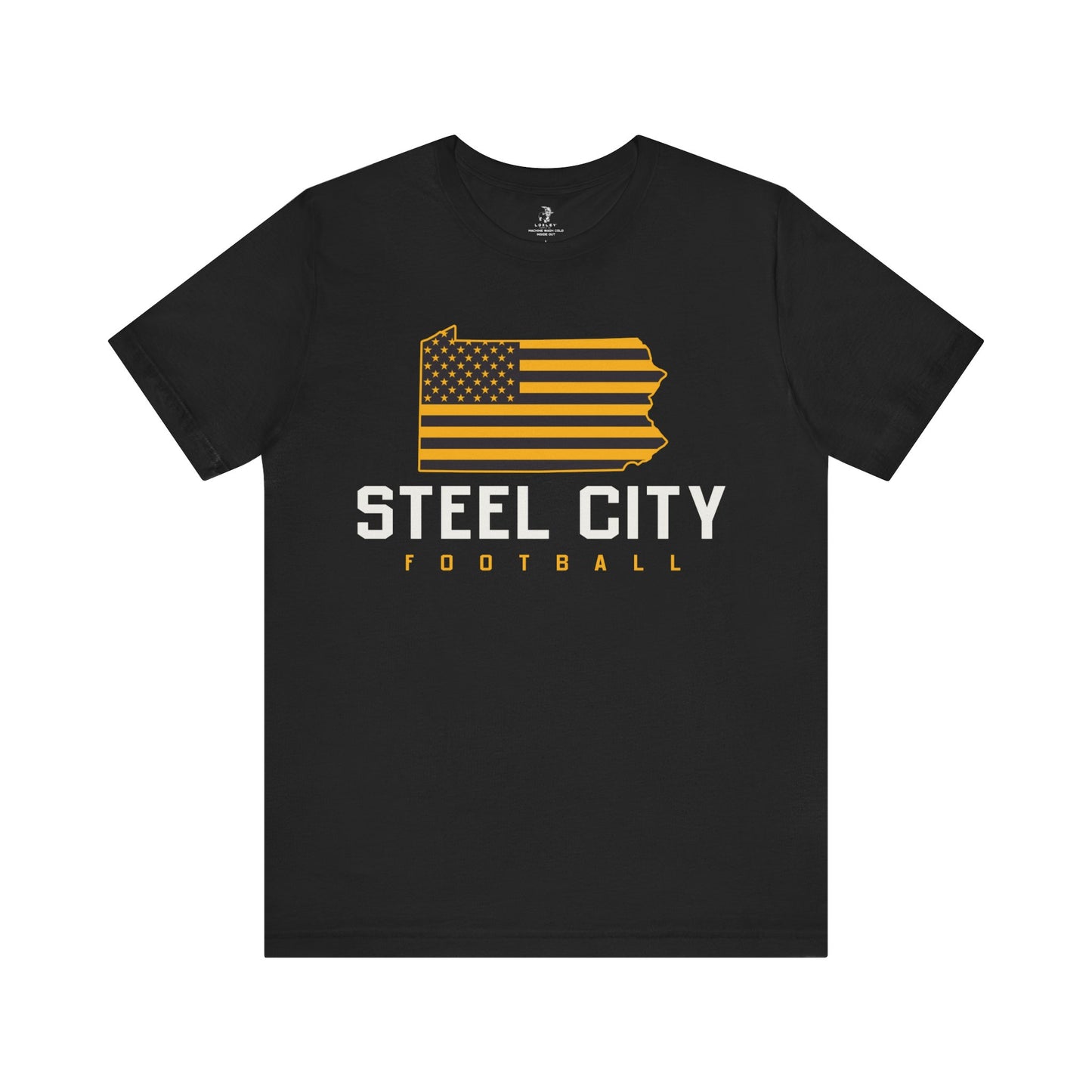 Steal City Flag Football Sunday Tailgate Unisex Short Sleeve T-Shirt