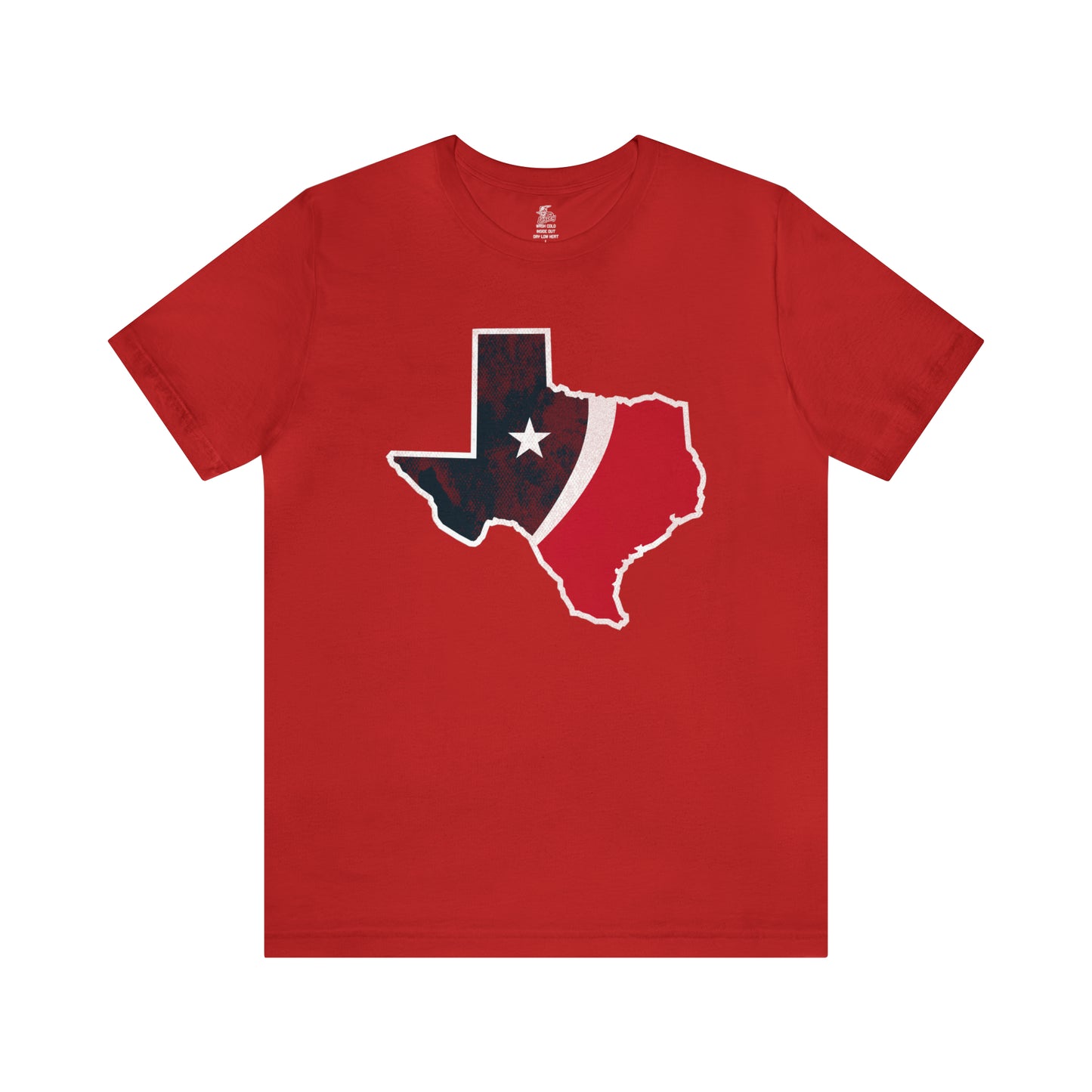 Texans State Stripes Unisex Short Sleeve Softstyle T-Shirt