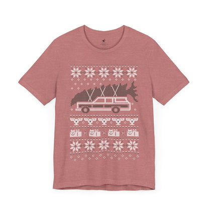 Griswold Family Truckster Christmas Tree Holiday Movie Unisex T-Shirt