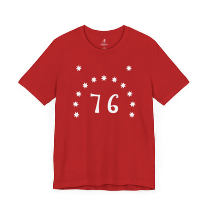 1776 United States Independence Day Unisex Short Sleeve T-Shirt