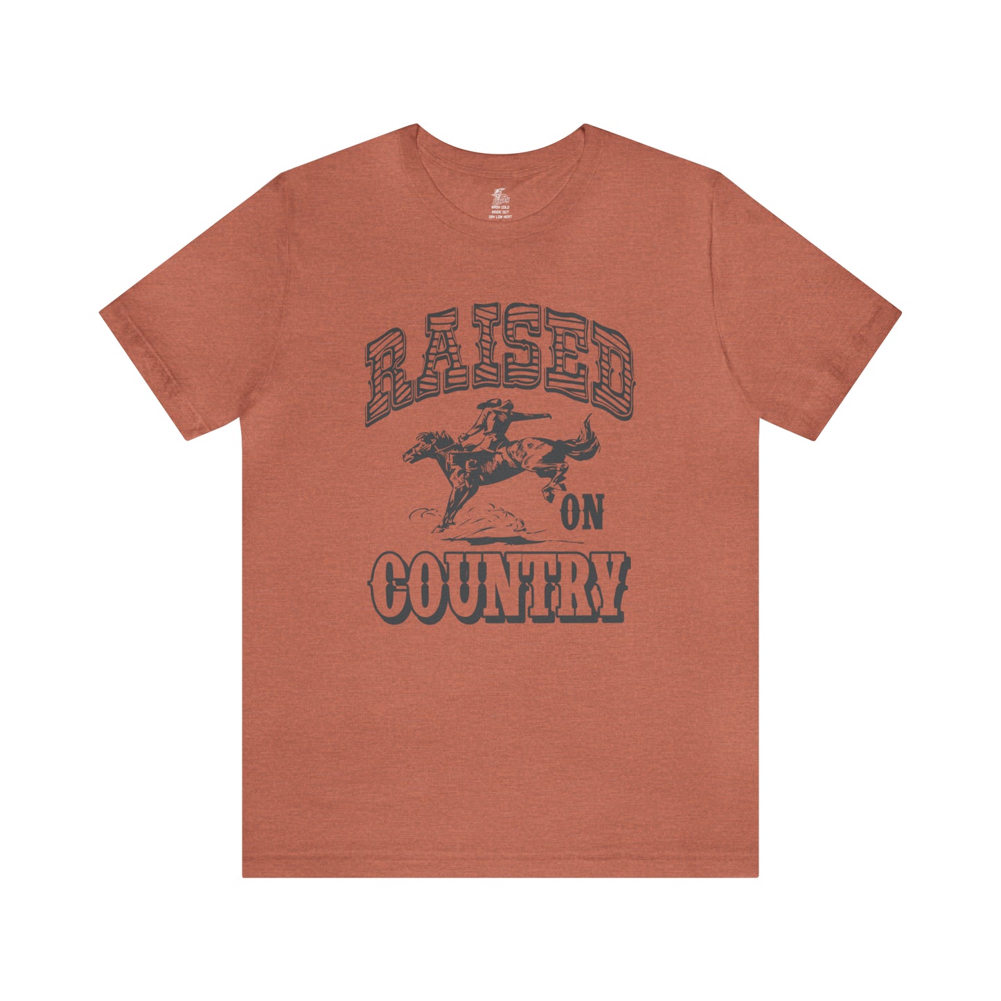 Raised On Country Unisex Short Sleeve Softstyle T-Shirt