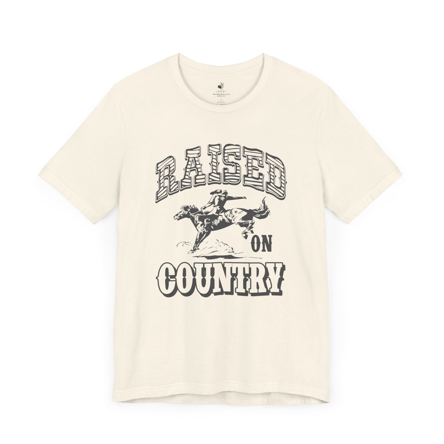 Raised On Country Music Festival Unisex Short Sleeve T-Shirt