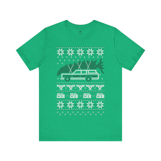 Griswold Family Truckster Christmas Tree Holiday Movie Unisex T-Shirt