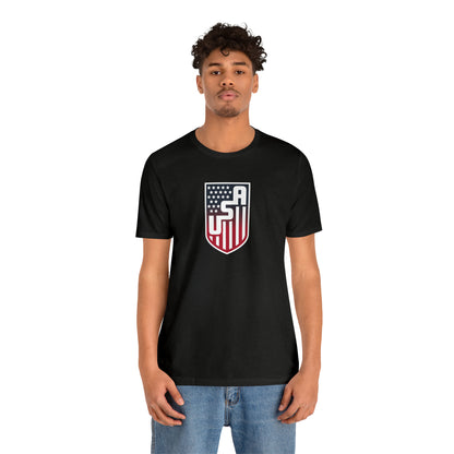 USA Crest Unisex Short Sleeve Softstyle T-Shirt