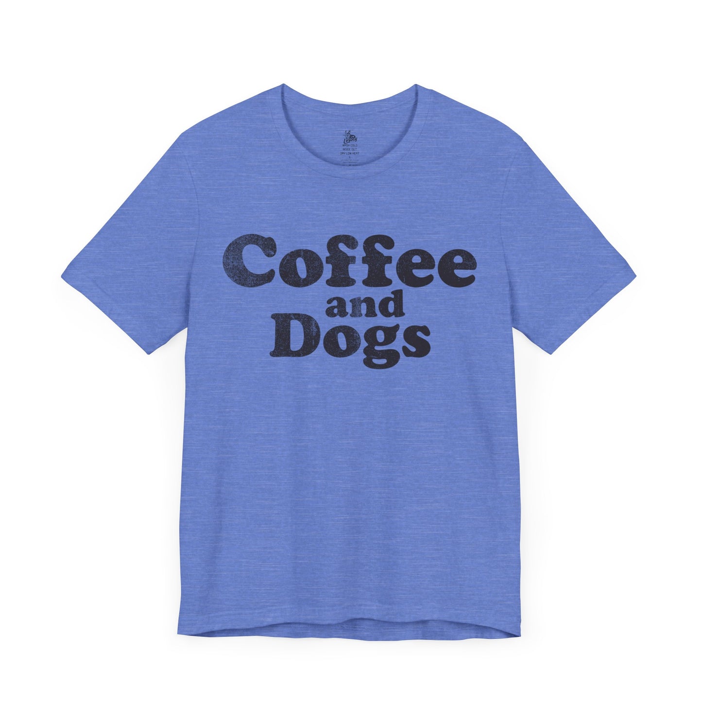 Coffee and Dogs Unisex Short Sleeve Softstyle T-Shirt