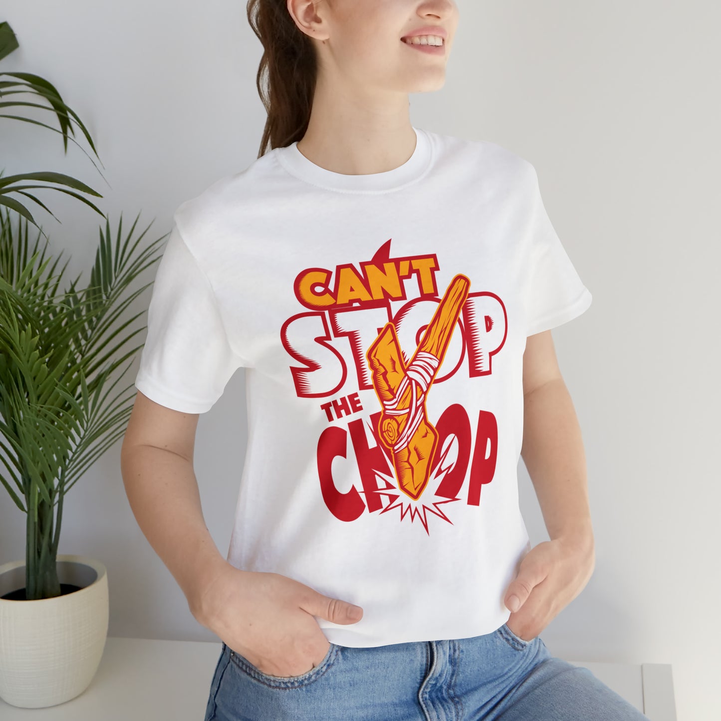 Loxley Can't Stop the Chop Kansas City Unisex Short Sleeve Softstyle T-Shirt