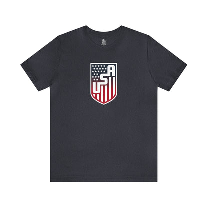 USA Crest Unisex Short Sleeve Softstyle T-Shirt