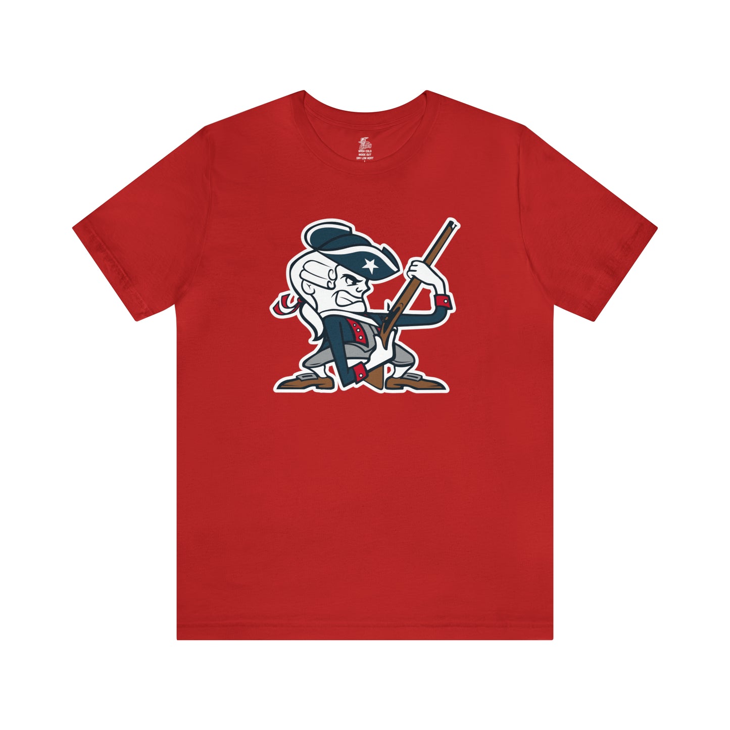 The Fighting Patriot Football Unisex Short Sleeve Softstyle T-Shirt