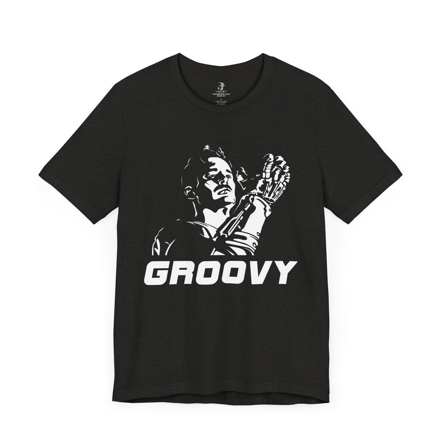 Groovy 80s Thriller Movie Evil Dead Unisex Short Sleeve T-Shirt