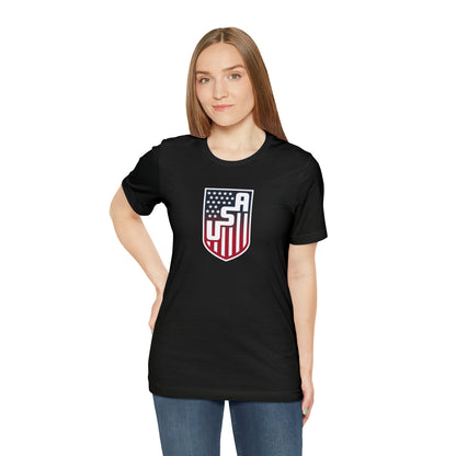 USA Crest Unisex Short Sleeve Softstyle T-Shirt