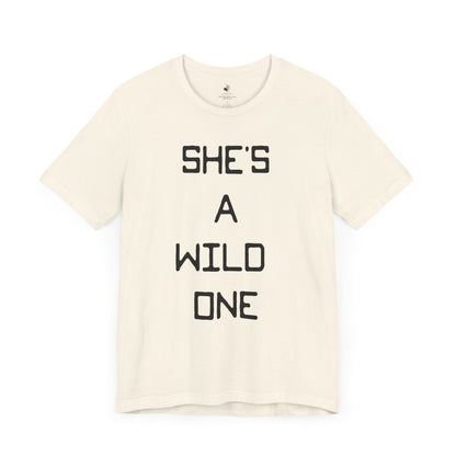 She's A Wild One Country Music Festival Lyric Unisex Short Sleeve T-Shirt