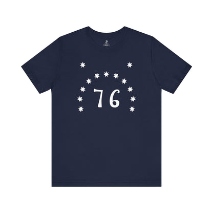 1776 United States Independence Day Unisex Short Sleeve T-Shirt