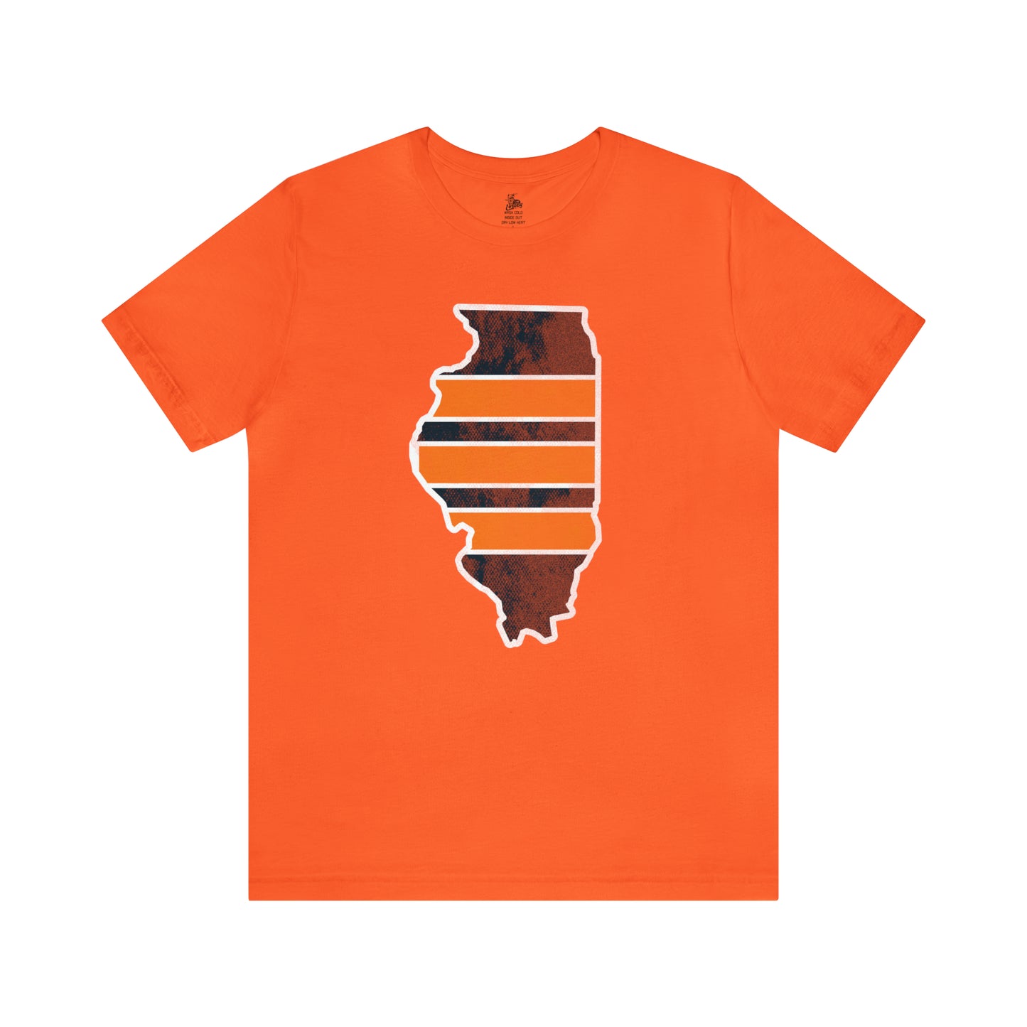 Illinois Bear Stripes State Chicago Football Sunday Tailgating Unisex Short Sleeve Jersey T-Shirt