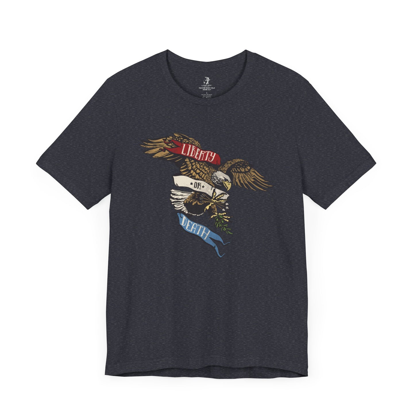 Liberty or Death America Eagle Independence Day Fourth of July Unisex Shirt