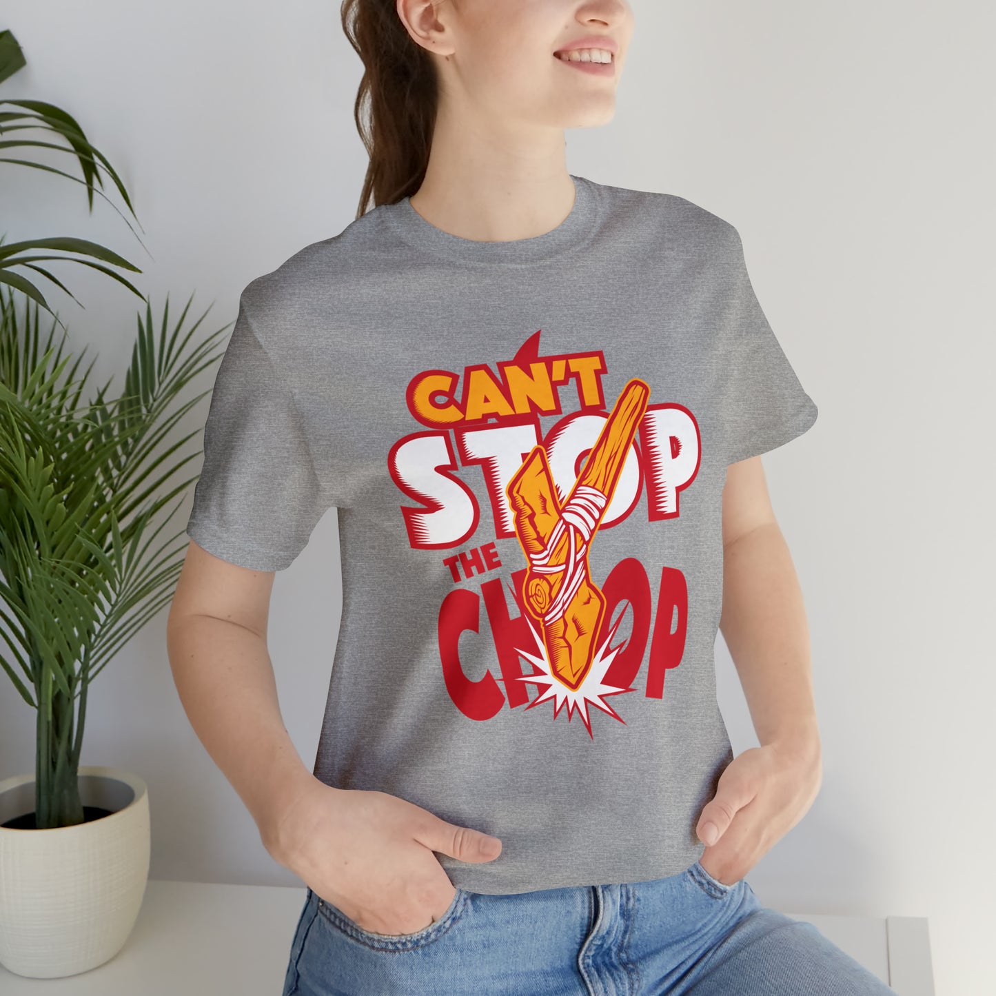 Loxley Can't Stop the Chop Kansas City Unisex Short Sleeve Softstyle T-Shirt