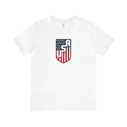 USA Crest Unisex Short Sleeve Softstyle T-Shirt