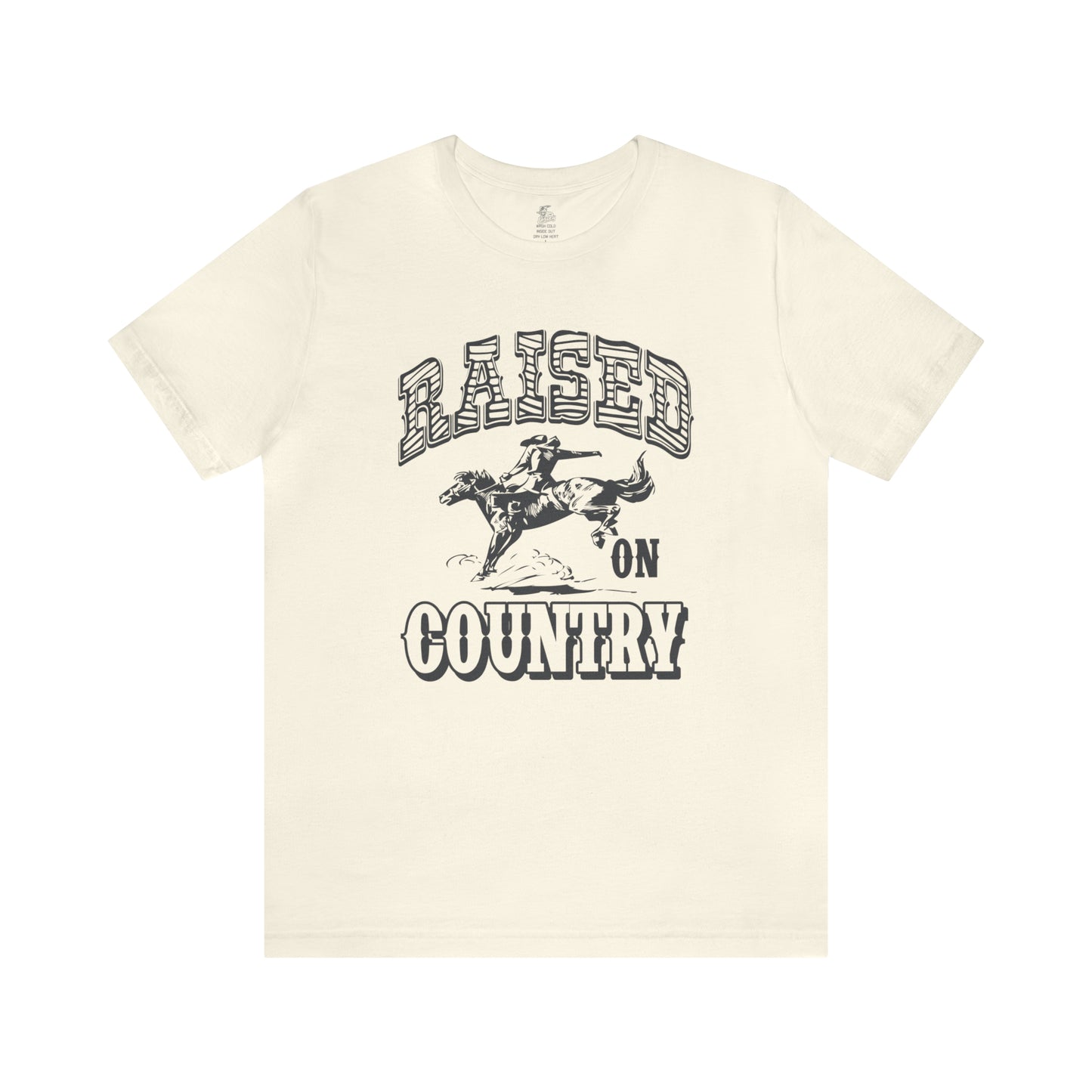 Raised On Country Unisex Short Sleeve Softstyle T-Shirt