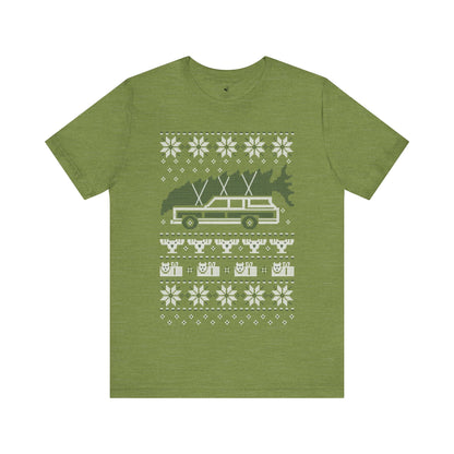 Griswold Family Truckster Christmas Tree Holiday Movie Unisex T-Shirt